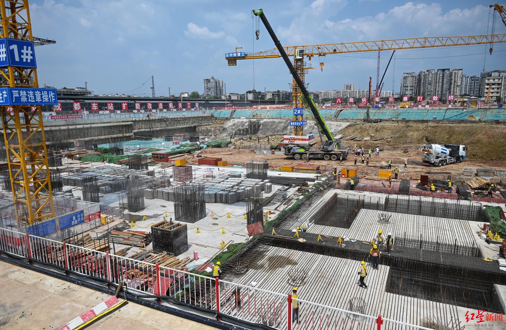 火車北站擴(kuò)能改造進(jìn)入二階段施工，商貿(mào)大道下穿隧道預(yù)計(jì)年內(nèi)通車